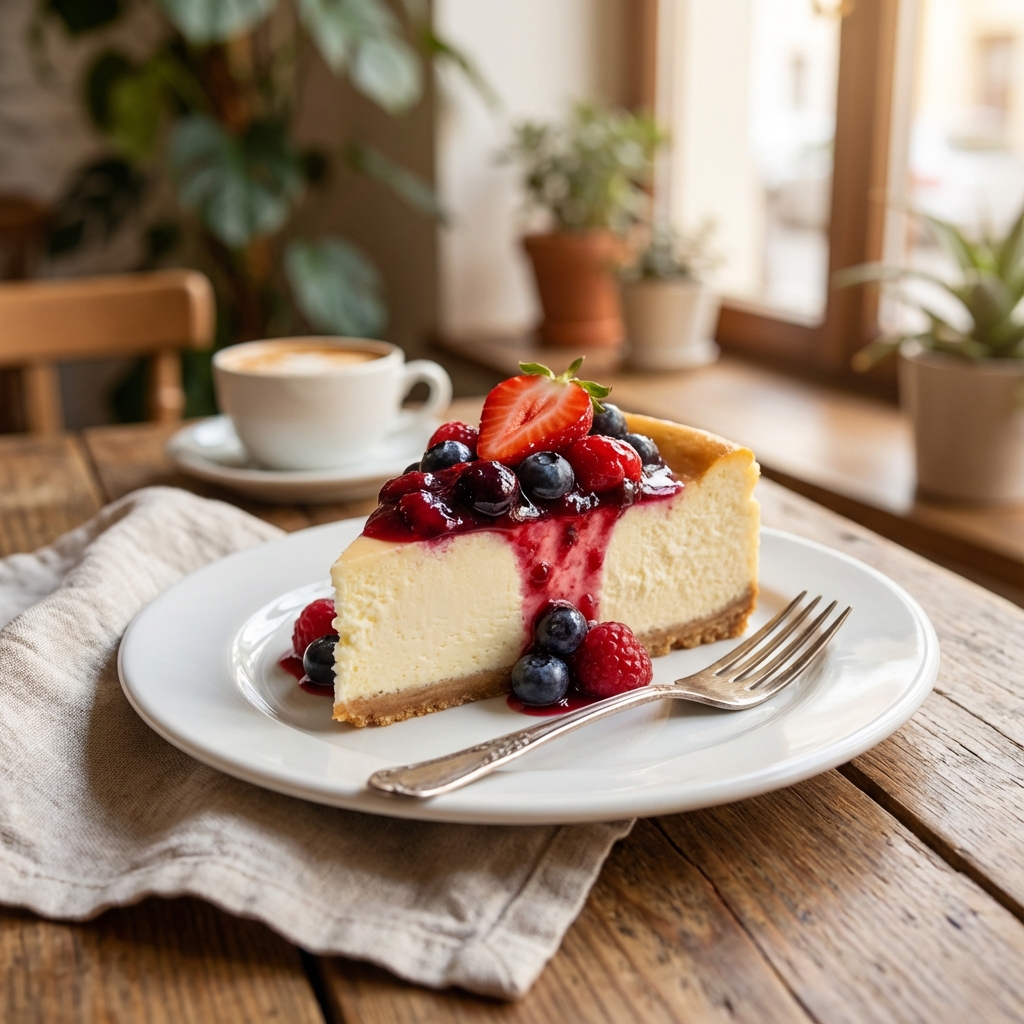 Orman Meyveli Cheesecake