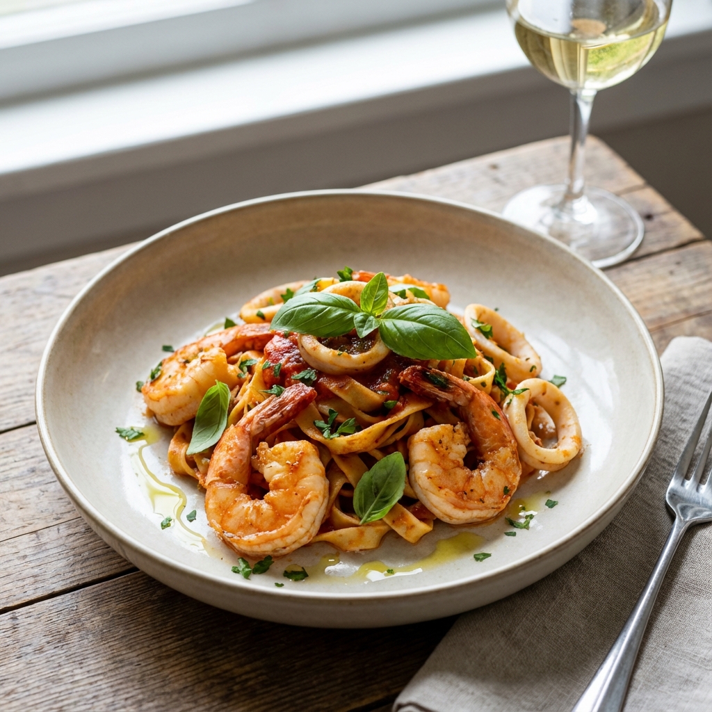 Deniz Mahsulleri Makarna